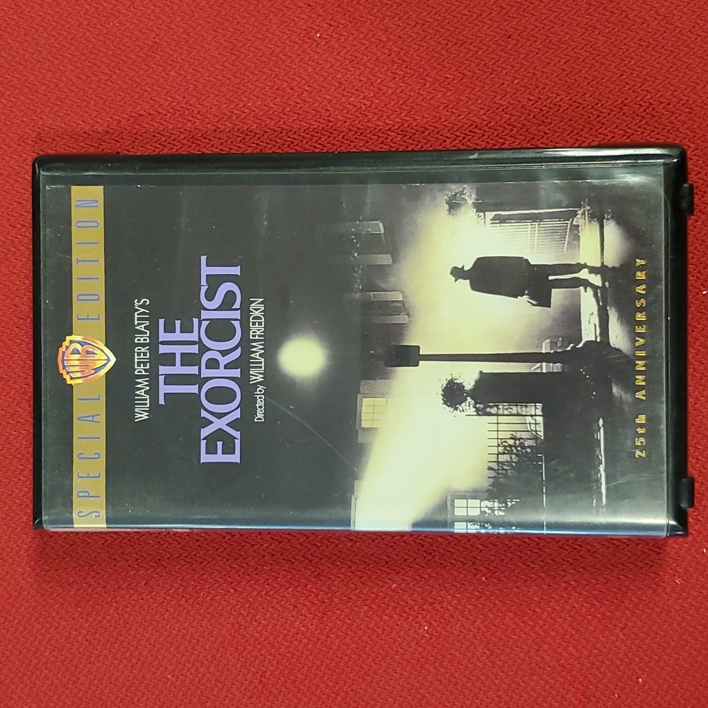 The Exorcist 25th Anniversary VHS Tape 1973 1998 Horror Thriller
